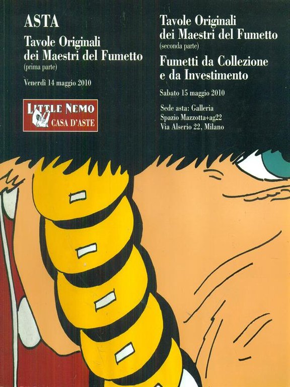 Asta Libri figurati Illustrazioni Cels Tavole originali Fumetti da collezione