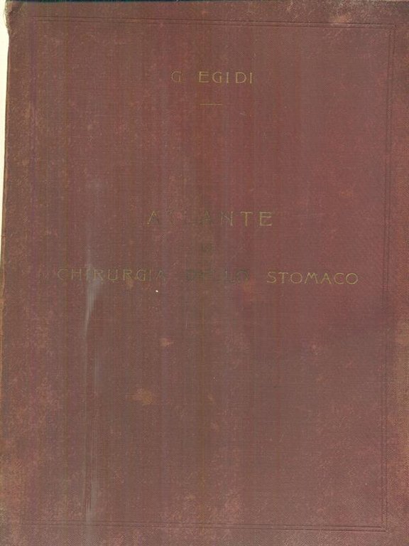 Atlante chirurgia dello stomaco