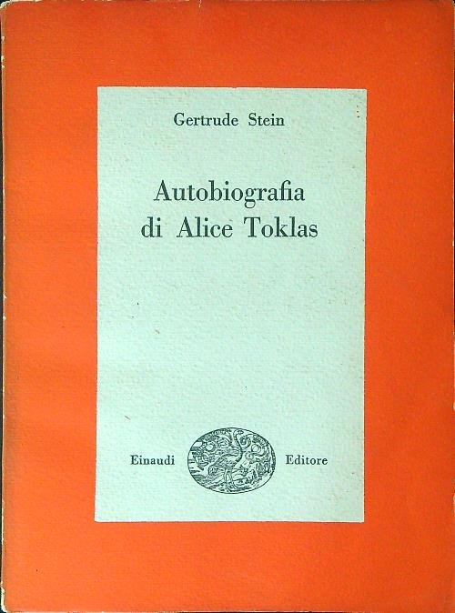Autobiografia di Alice Toklas