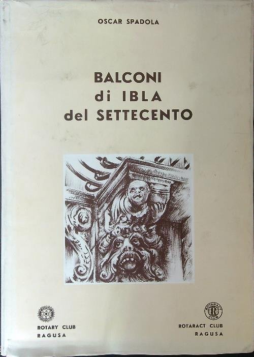 Balconi di Ibla del Settecento