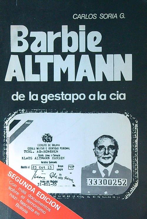 Barbie Altman. De la Gestapo a la CIA