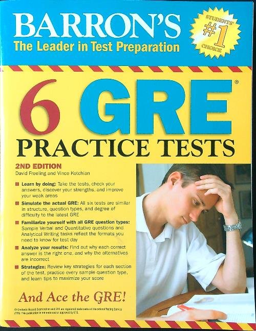 Barron's 6 GRE Practice Tests