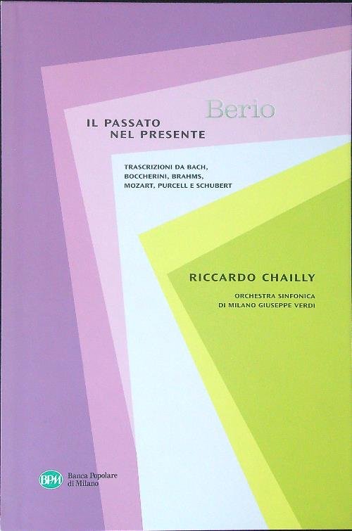 Berio Il passato nel presente + CD | Immagine principale