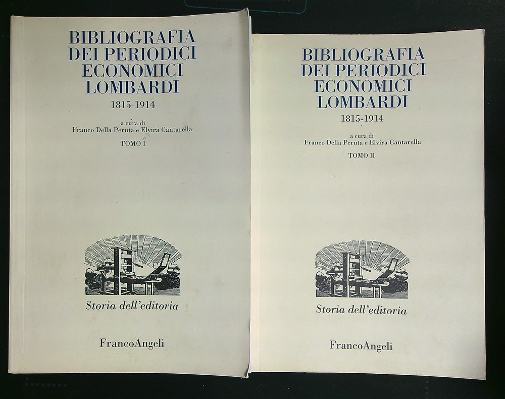 Bibliografia dei periodici economici lombardi 1815-1914. 2VV | Immagine principale