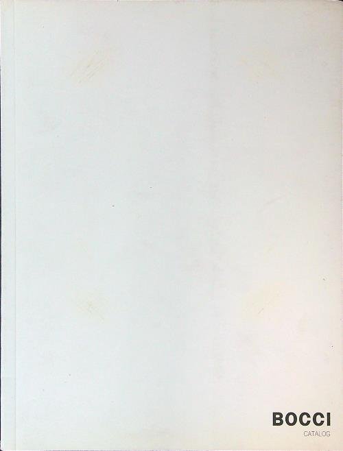 Bocci Catalog