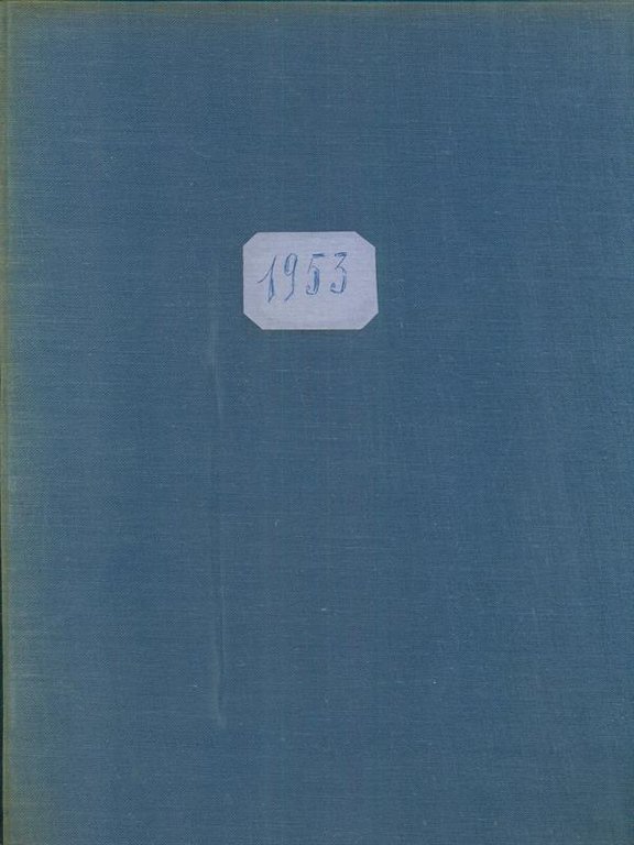 Bollettino del tiro a segno nazionale 1953