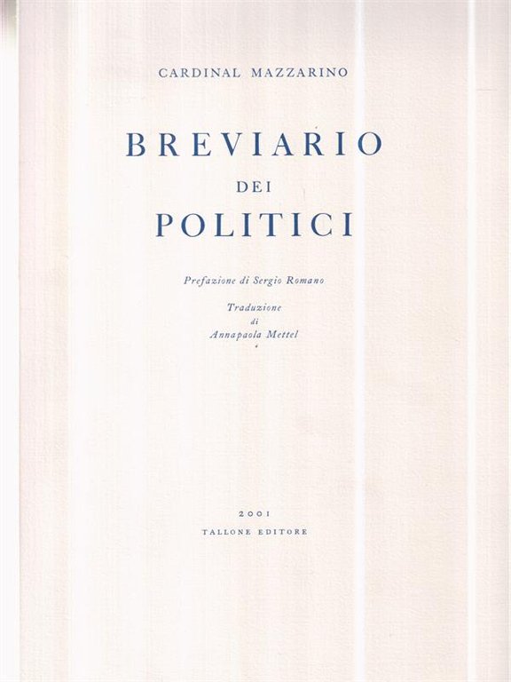 Breviario dei politici | Immagine Gallery 2
