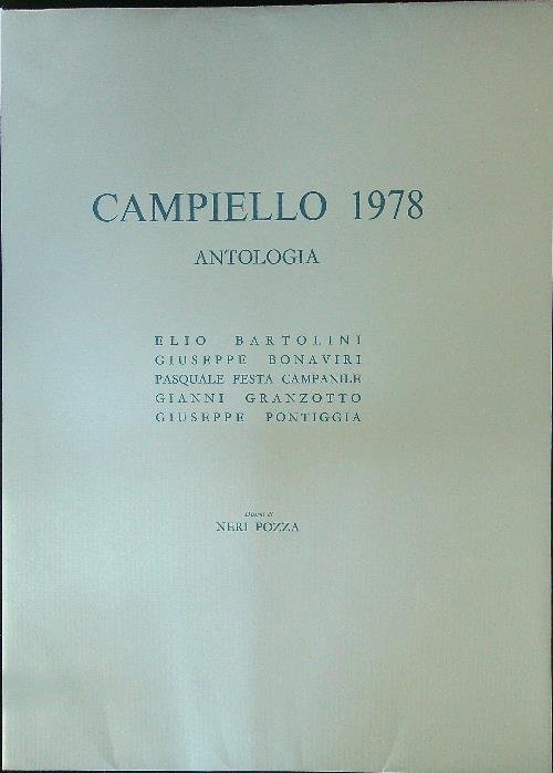 Campiello 1978 Antologia
