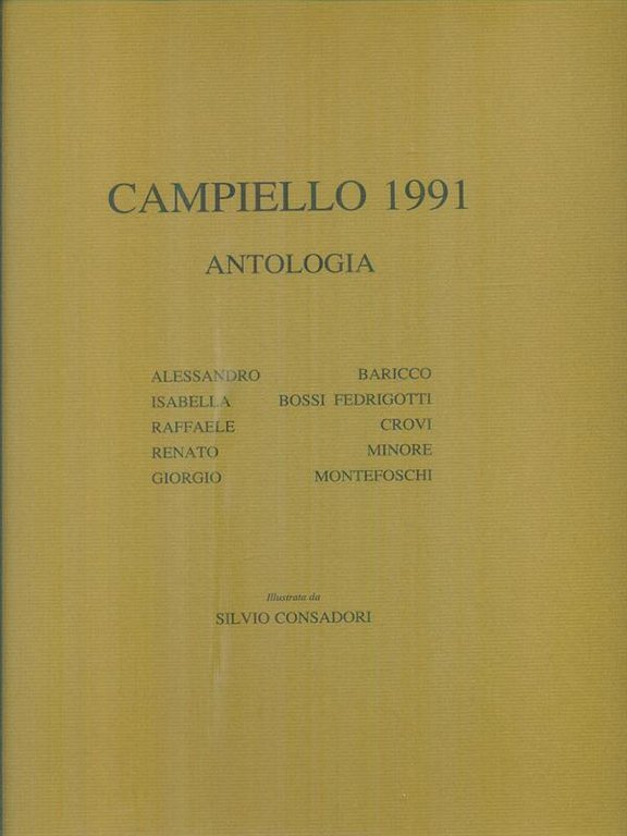 Campiello 1991 Antologia
