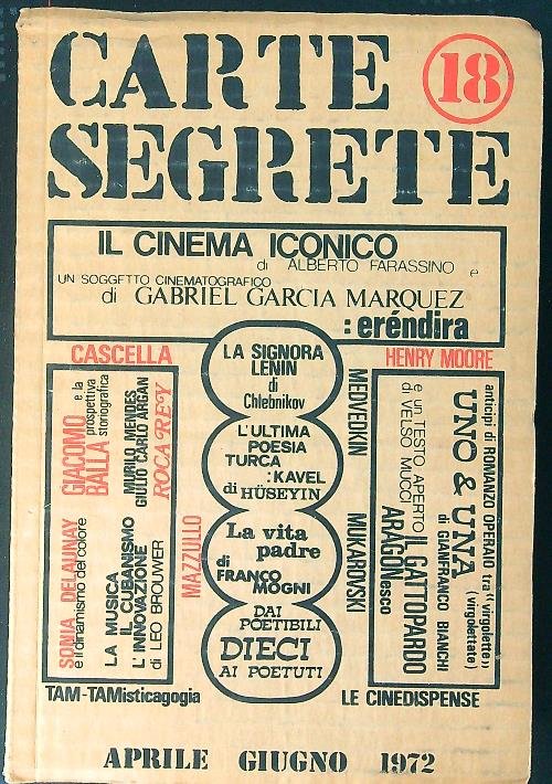 Carte segrete 18 Aprile Giugno 1972 | Immagine Gallery 2
