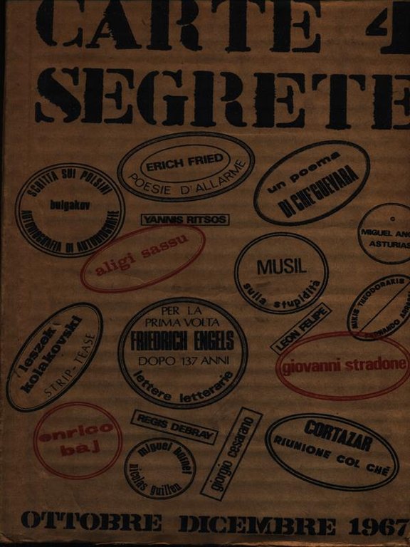 Carte segrete 4/ottobre-dicembre 1967