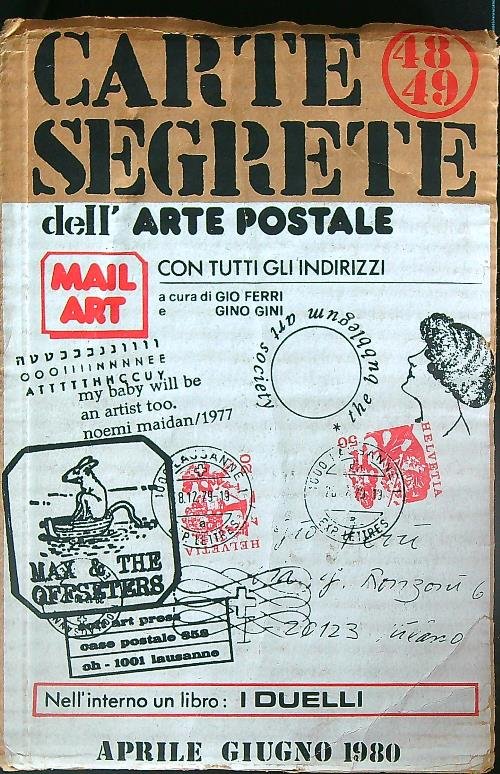 Carte segrete. Anno XIV / Aprile-settembre 1980 n. 48/49