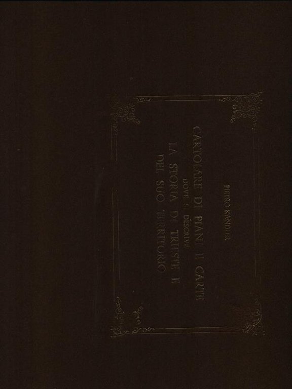Cartolari di piani e carte.... La storia di Trieste e …