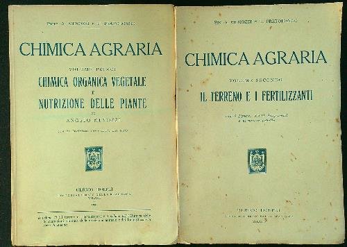 Chimica agraria 2vv