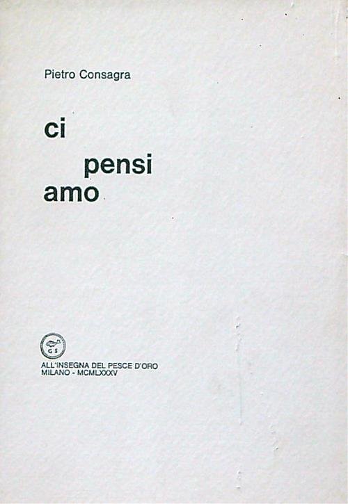 Ci pensi amo