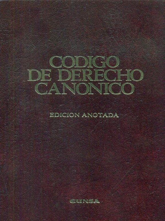 Codigo de derecho canonico
