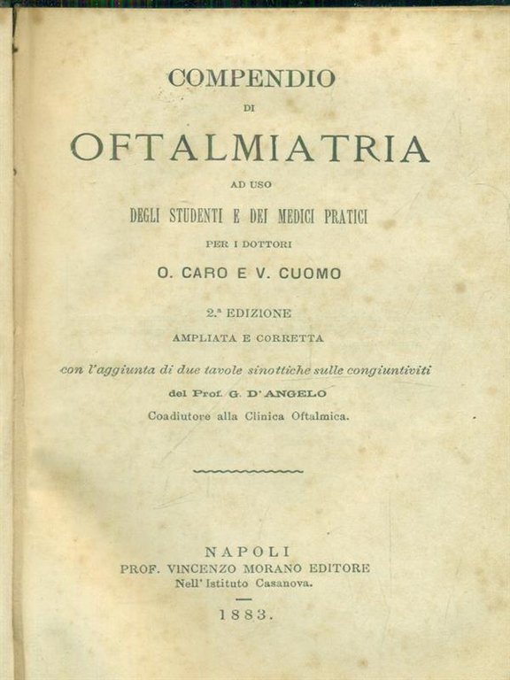 Compendio di oftalmiatria