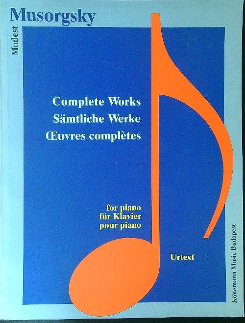 Complete works Samtliche werke Oeuvres completes