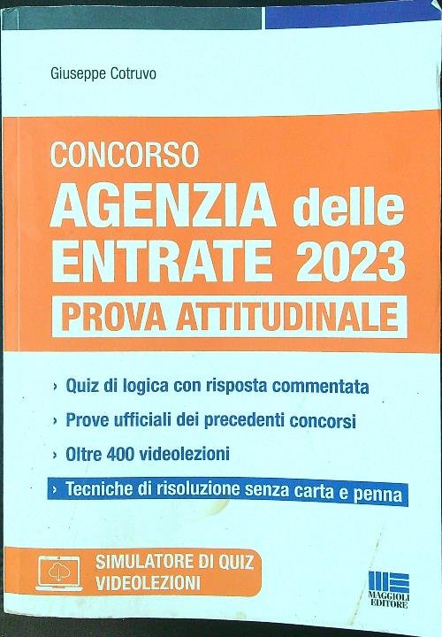 Concorso Agenzia delle entrate 2023. Prova attitudinale