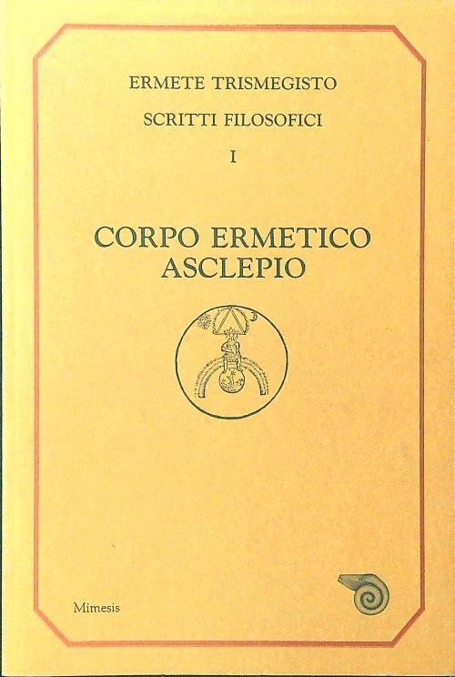 Corpo ermetico, Asclepio