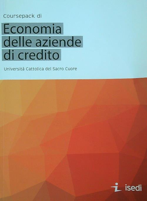 Coursepack di economia delle aziende di credito