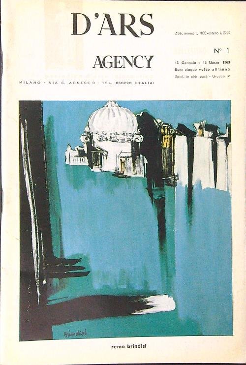 D'ars Agency Bollettino n. 1 15 gennaio - 15 marzo …