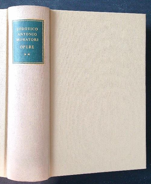 Dal Muratori al Cesarotti tomo I. Opere di Lodovico antonio …