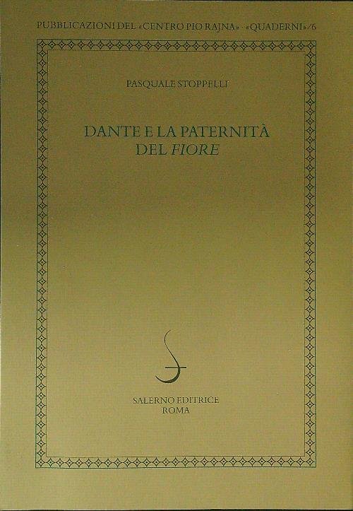 Dante e la paternità del Fiore