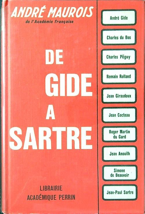 De Gide a Sartre