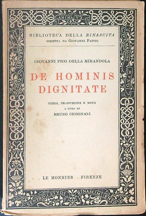 De hominis dignitate