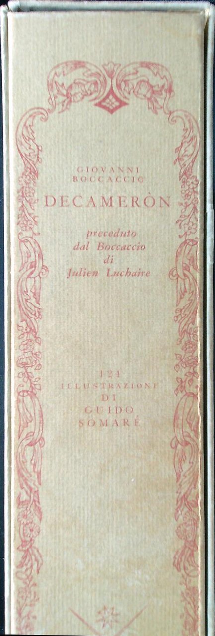 Decameron 2 voll. con illustrazioni di Guido Somare'