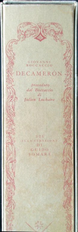 Decameron 2 voll. con illustrazioni di Guido Somare'