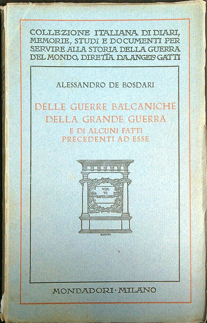 Delle guerre balcaniche della grande guerra