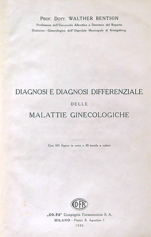 Diagnosi differenziale/Terapia delle malattie ginecologiche. In tomo unico | Immagine Gallery 2