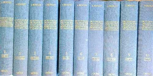 Dictionnaire des peintres, sculpteurs, dessinateurs et graveurs. 10vv