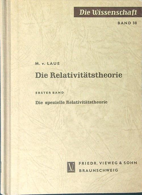 Die relativitatstheorie I
