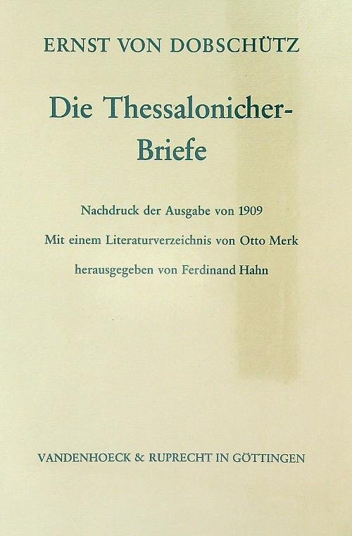 Die Thessalonicher-Briefe | Immagine principale