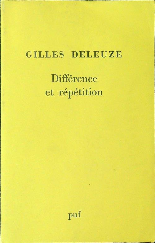 Difference et repetition | Immagine principale