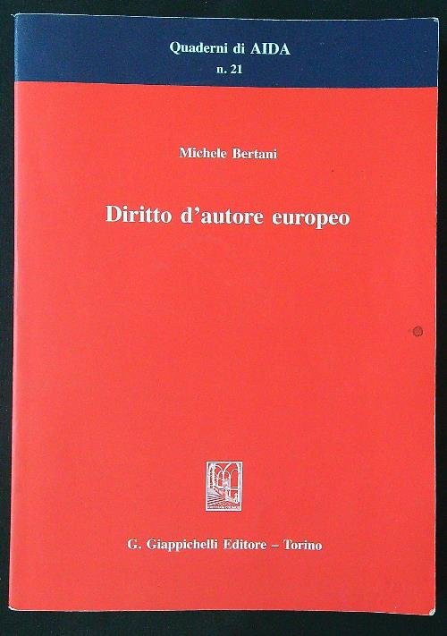 Diritto d'autore europeo
