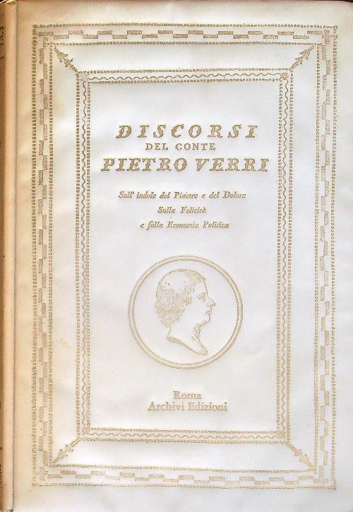 Discorsi del conte Pietro Verri