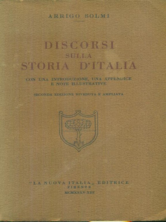 Discorsi sulla storia d'Italia