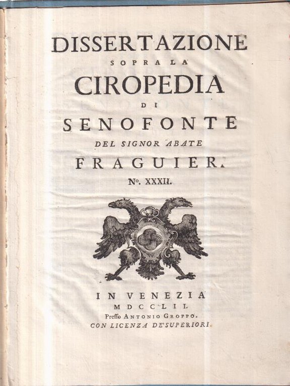 Dissertazione sopra la Ciropedia di Senofonte