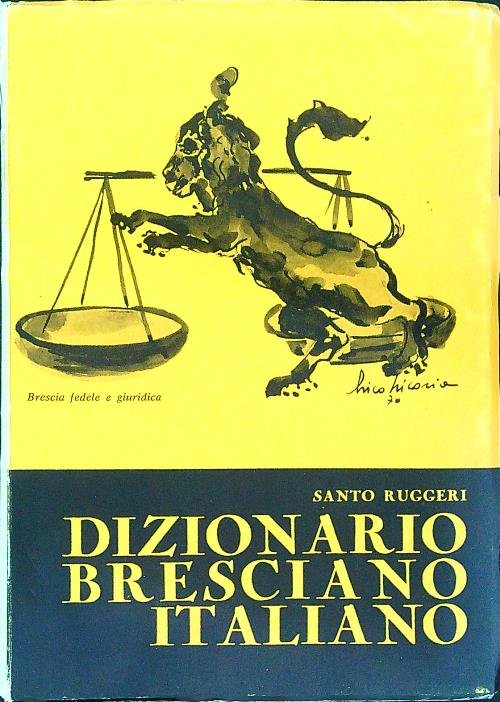 Dizionario Bresciano italiano | Immagine principale