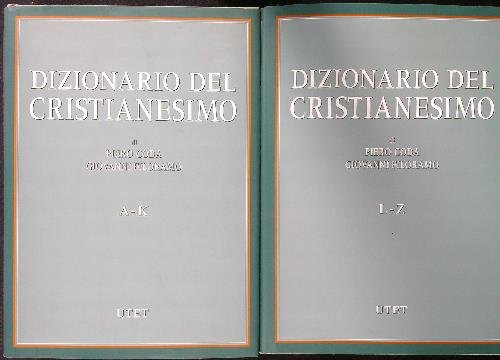 Dizionario del cristianesimo 2vv
