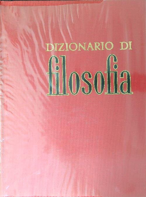 Dizionario di filosofia