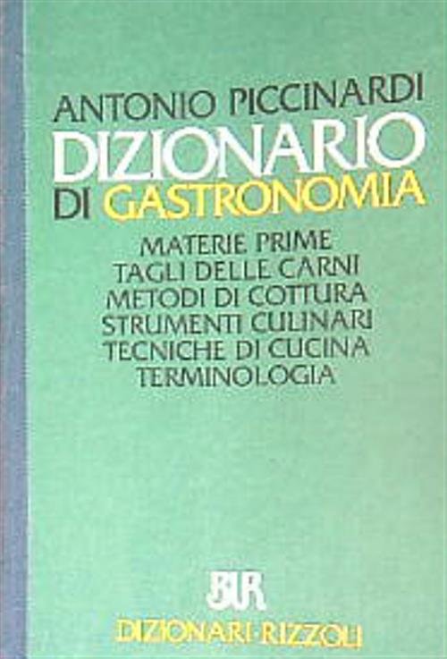 Dizionario di gastronomia