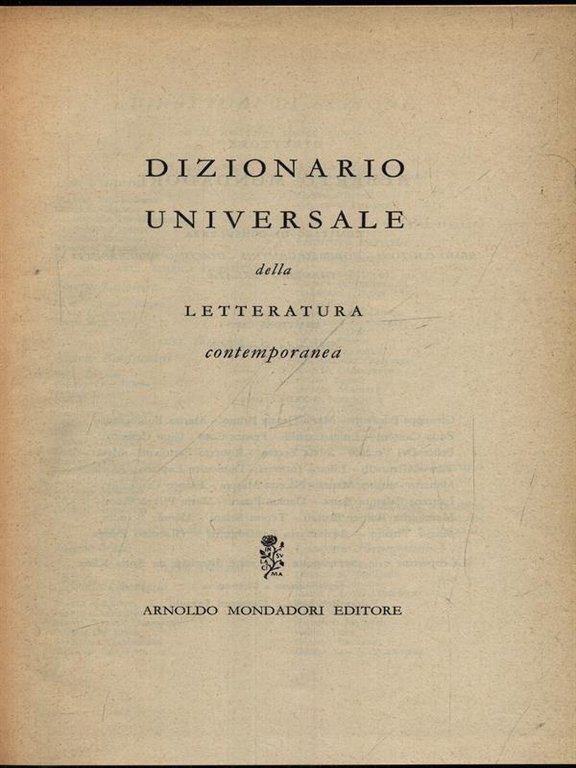 Dizionario universale della letteratura contemporanea E/K | Immagine Gallery 2