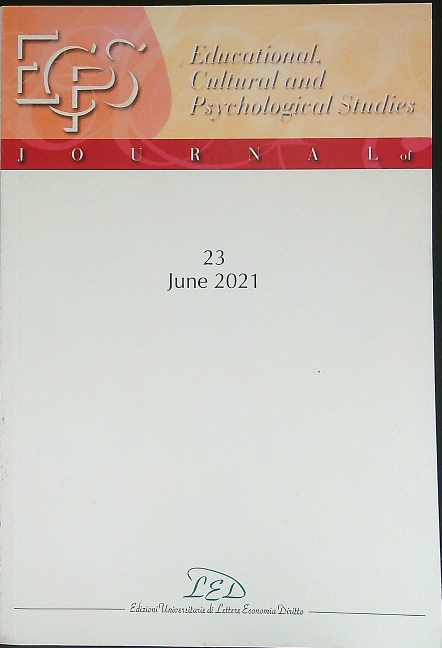 ECPS 23 / June 2021 | Immagine principale