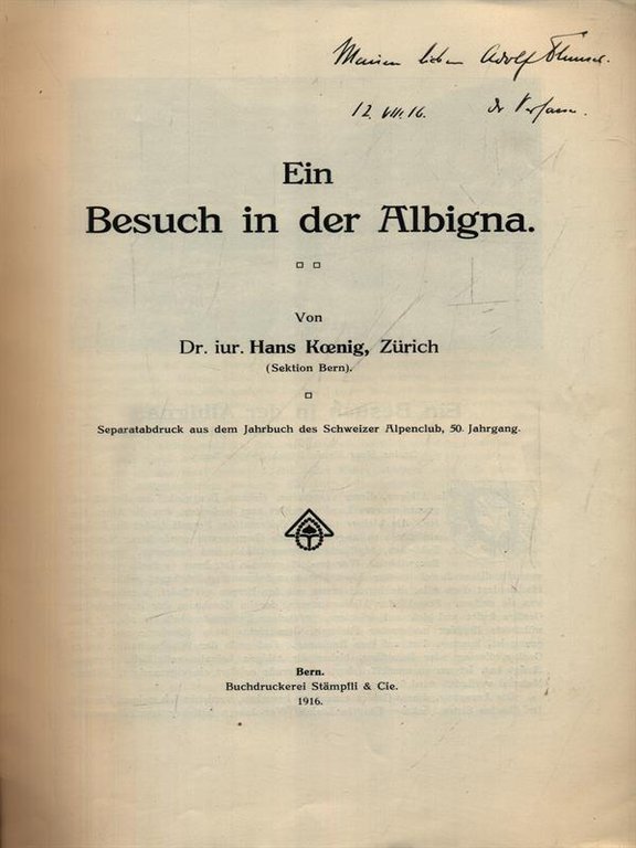 Ein Besuch in der Albigna