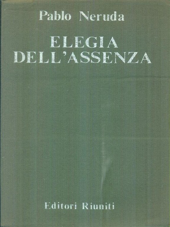 Elegia dell'assenza
